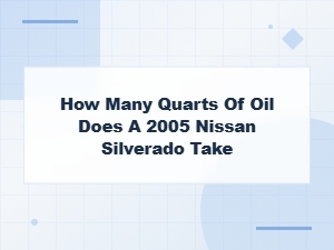 Best Oil Recommendations for the Nissan Silverado